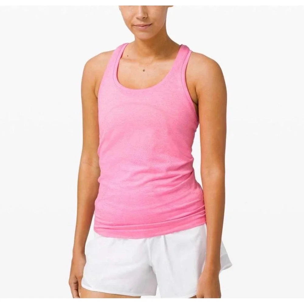 Lululemon Swiftly‎ Tech Racerback Tank Top in Pink